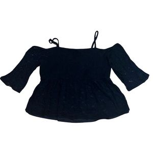 Torrid black size 5 top